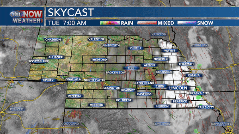 Rain and thunderstorm activity possible in the east throughout much of the day. Another round...