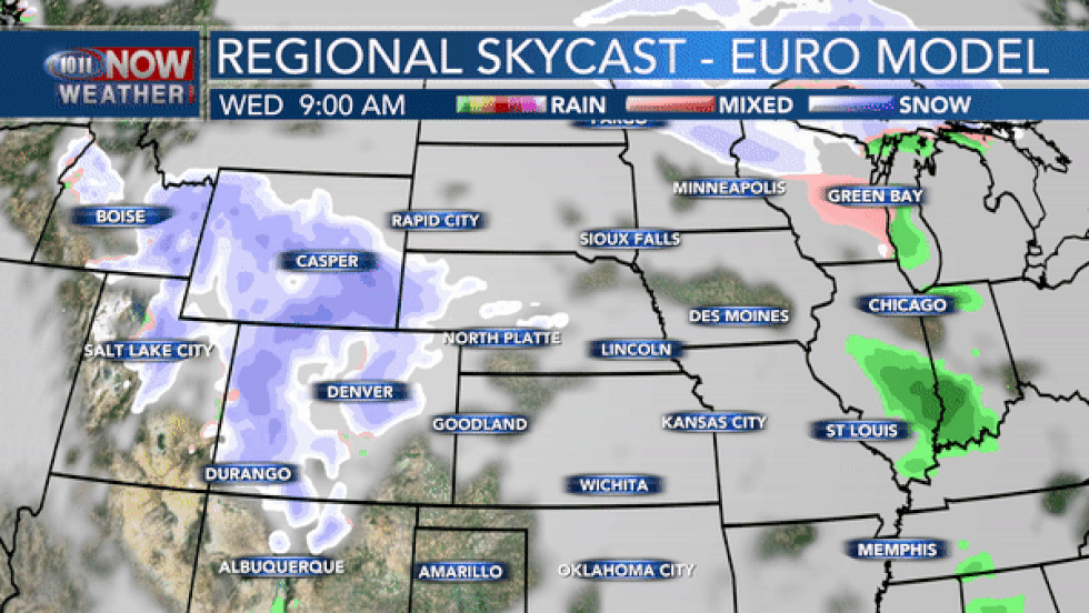 Wednesday Skycast - Regional