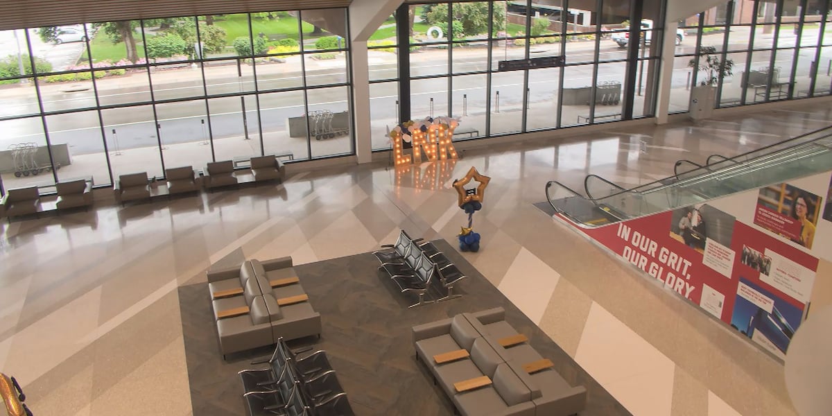 Work wraps up on Lincoln Airport Terminal Project